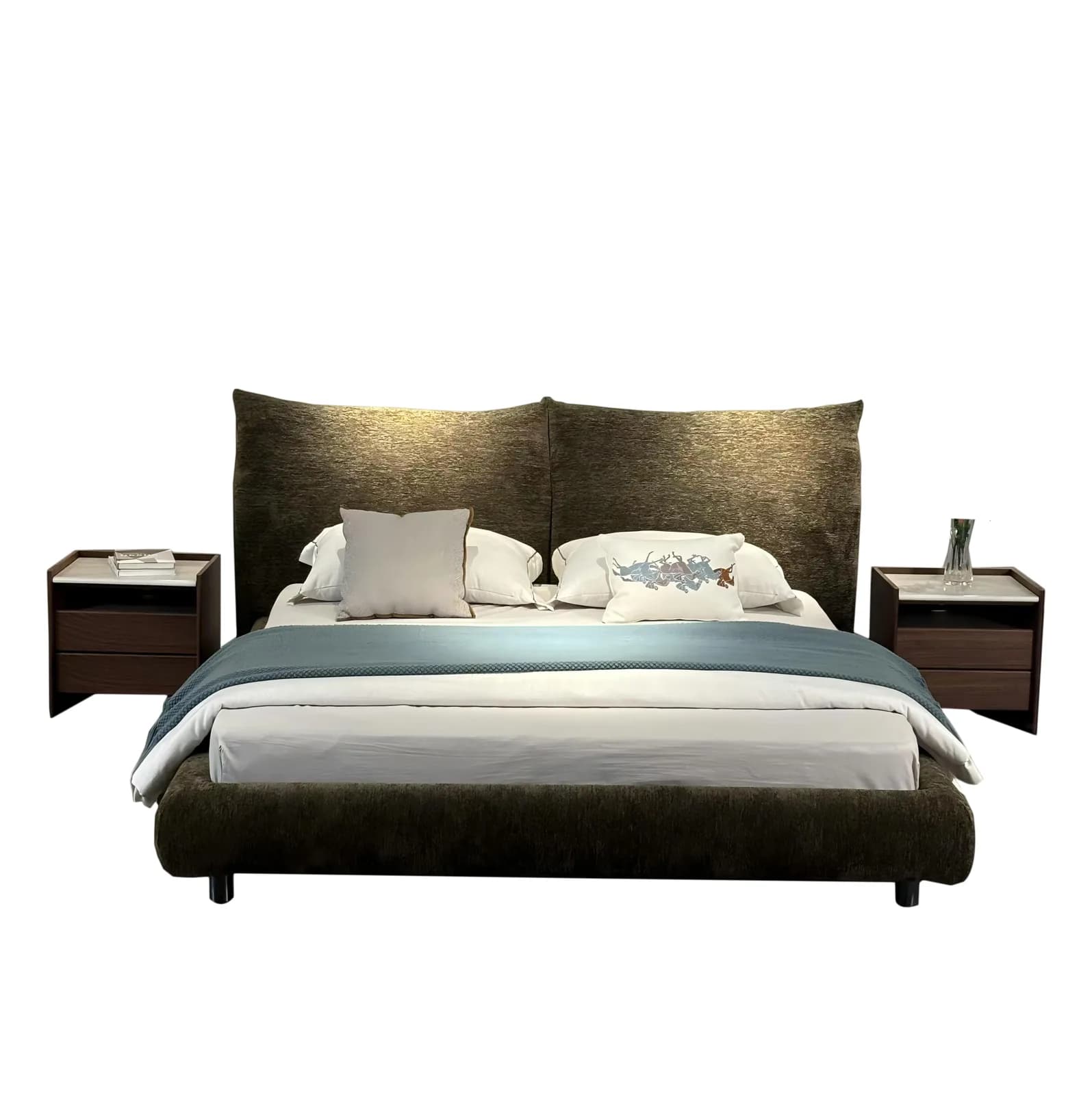 Upholstered Bed width | FDH-BD-020 product view