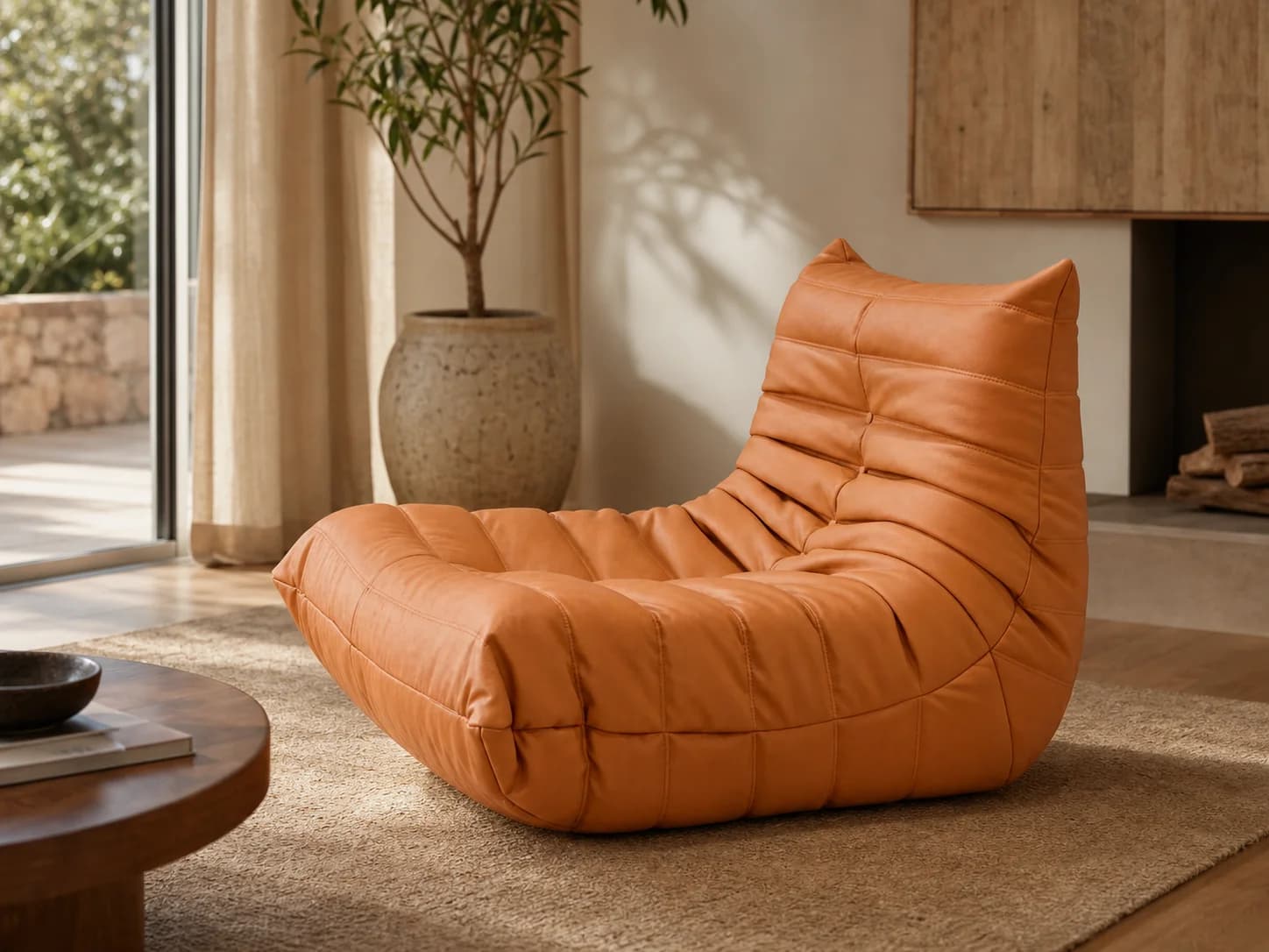 Technical-Fabric Lounge Chair
